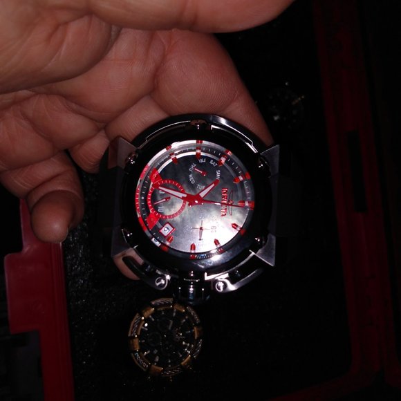 7 Invecta mens watches with case